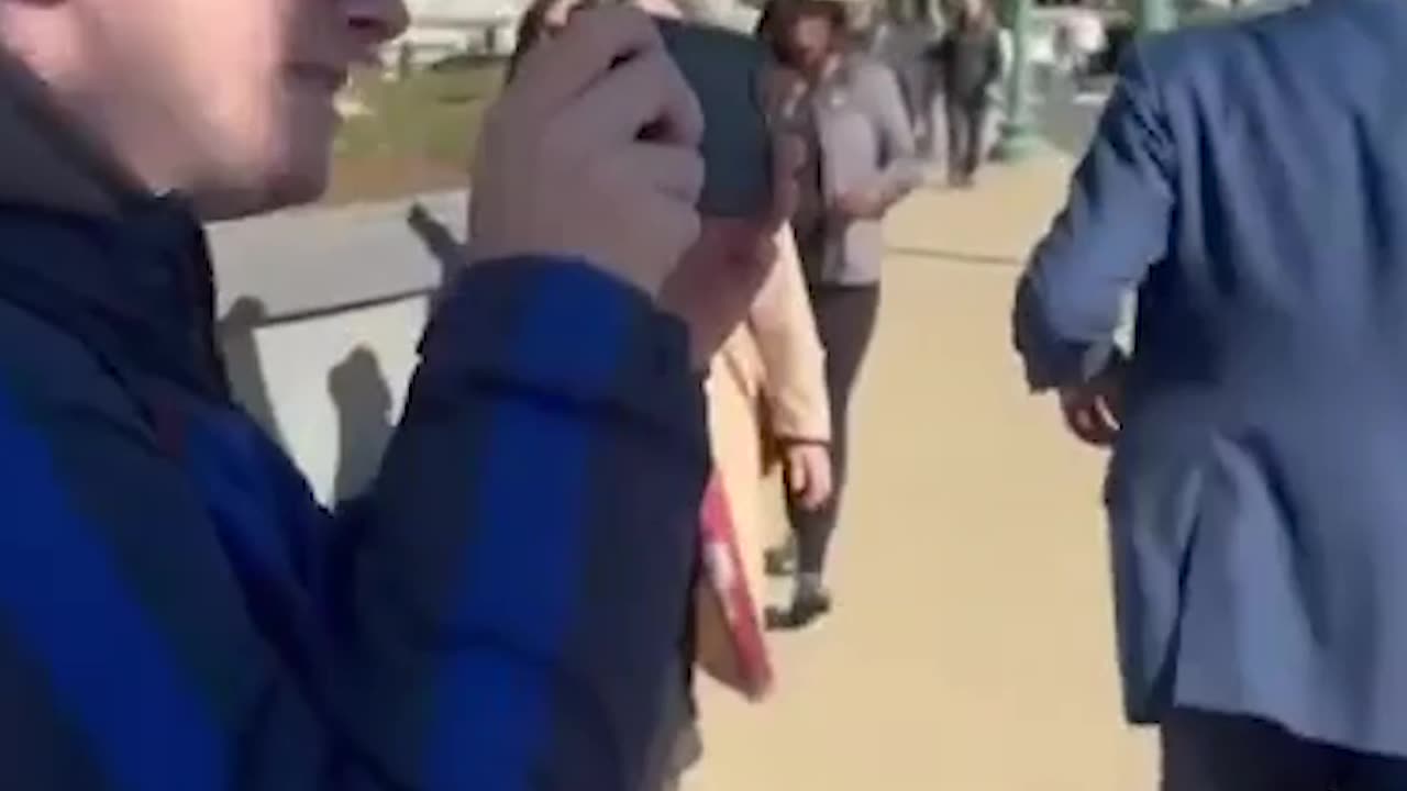 Burchett Shuts Down Leftist Agitator with Hilarious Comeback