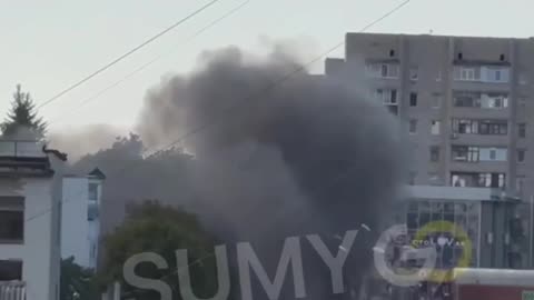 🤬 In Sumy, strike on the central market