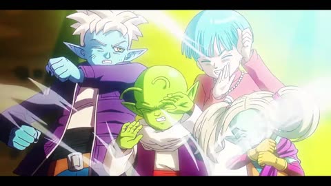 Goku Unleashes the Kamehameha Against the Demon King