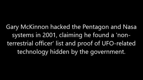 Gary McKinnon a piraté les systèmes du Pentagone et de la NASA...
