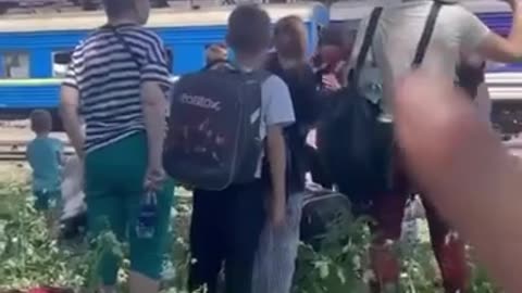 🚆🔥 Ukraine Russia War | Passenger Train Hit by Russian Ballistic Missile in Dnipro | RCF