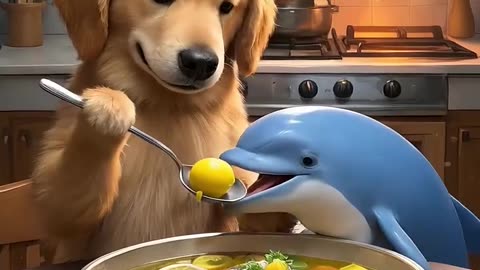 Funny video dog journey