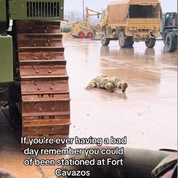 When you have a bad day on deployment...