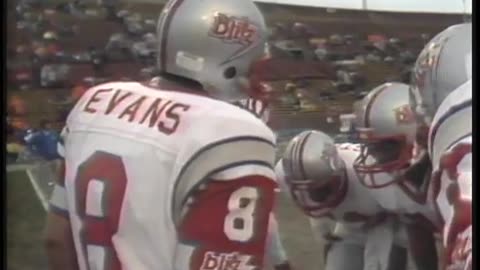 3/4/84 USFL Chicago Blitz at Memphis Showboats