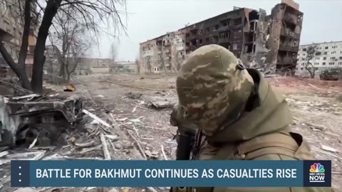 Casualties rise as Ukrainian and Russian forces fight for the city of Bakhmut