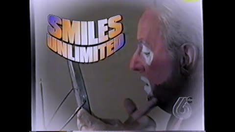 May 15, 1997 - WRTV Promo for Smiles Unlimited Report & Bob McLain Weather Bumper