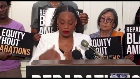 Democrat party america hating simpletons call for reparations for slavery from white americans