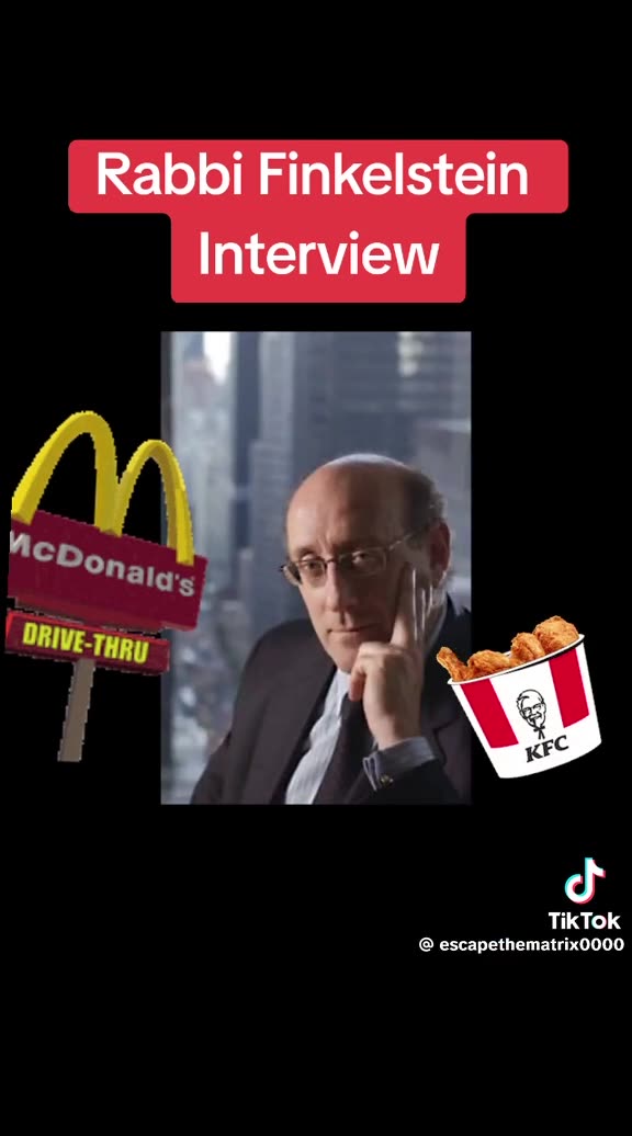 RABBI FINKELSTEIN INTERVIEW…LUCIFER IS THEIR GOD