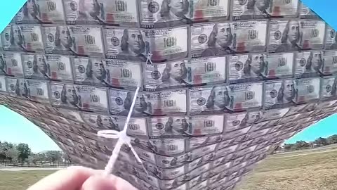 The $100 Bill Kite