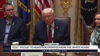 President Trump on the BlueSlip Nonsense