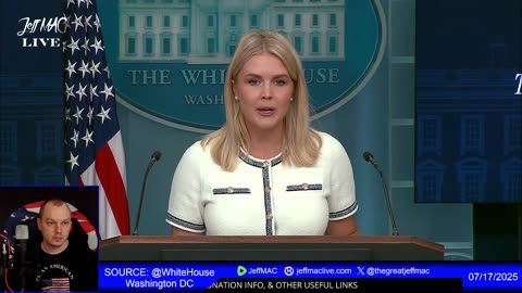 LIVE: WH Press Briefing with Karoline Leavitt