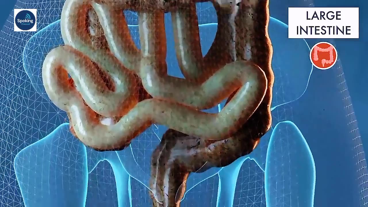 How To Digestive System Work!! 3D Animation #health