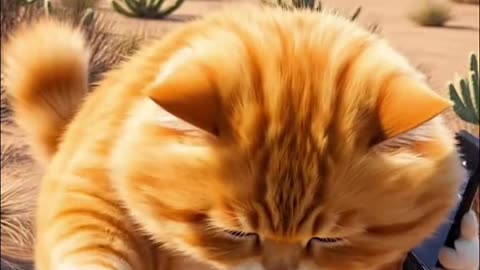 AI Cat funny Video 8