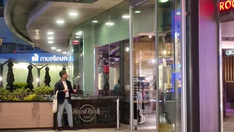 Pompidou Museum & Hard Rock Cafe 🎨🎸 Port of Malaga, Spain