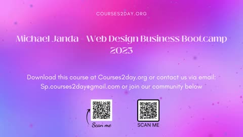 [GET] Michael Janda – Web Design Business Bootcamp 2023