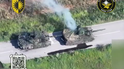 💥🛰️ Ukraine Russia War | Ukrainian UAS Battalion Destroys Russian Tanks in Kursk | RCF