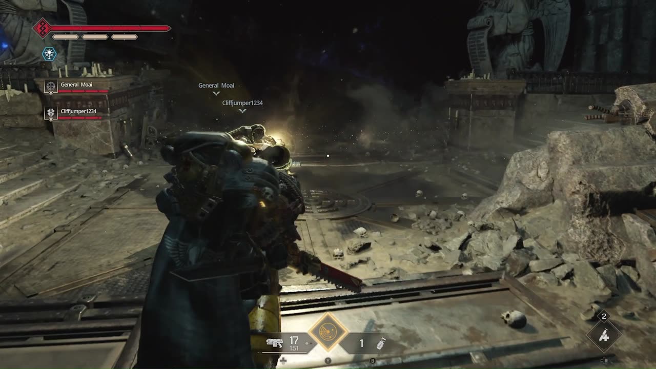 Space Marine 2 40K Imperial Fist showing NO MERCY and purging HERETICS !