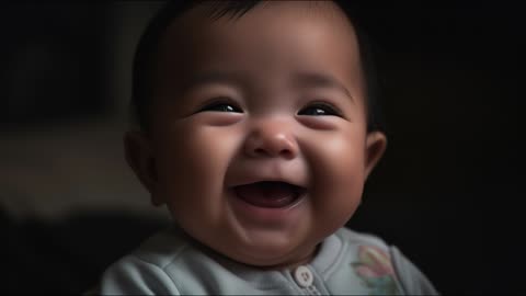 Baby Laughing Sound Effect | Cute Baby Giggles