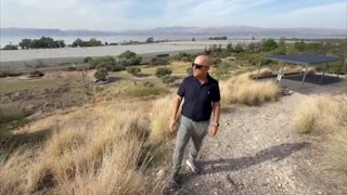 THE DELIVERANCE AT GERASENES — GALILEE! MESSIANIC RABBI ZEV PORAT PREACHES ON SITE!