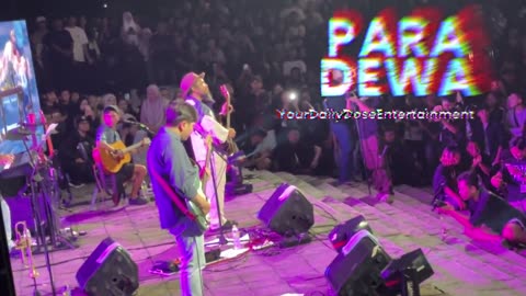 Live Concert ParadeHujan - Upon The Table, the longing faded away
