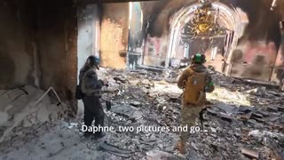 🛡️💥 Ukraine Russia War | Ukrainian Officer Shoots Down Enemy Drone near Destroyed Church | RCF