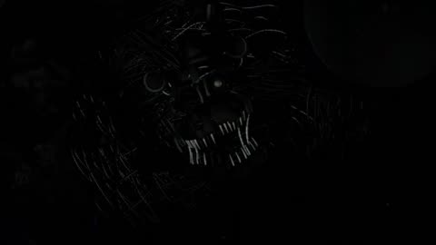 a rare screen in fnaf 6