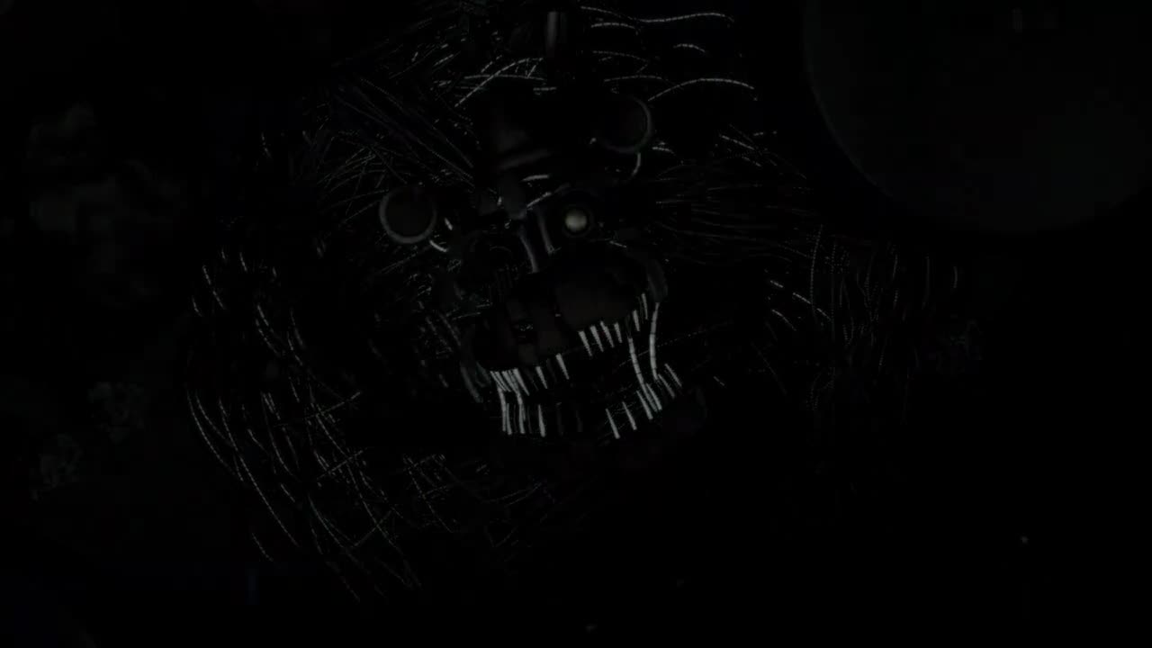 a rare screen in fnaf 6
