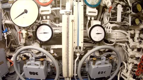 German WWII Submarine Walkthrough & Tour- The U995 - Type VIIC_41