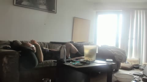 The weird black guy in my building gets weirder
