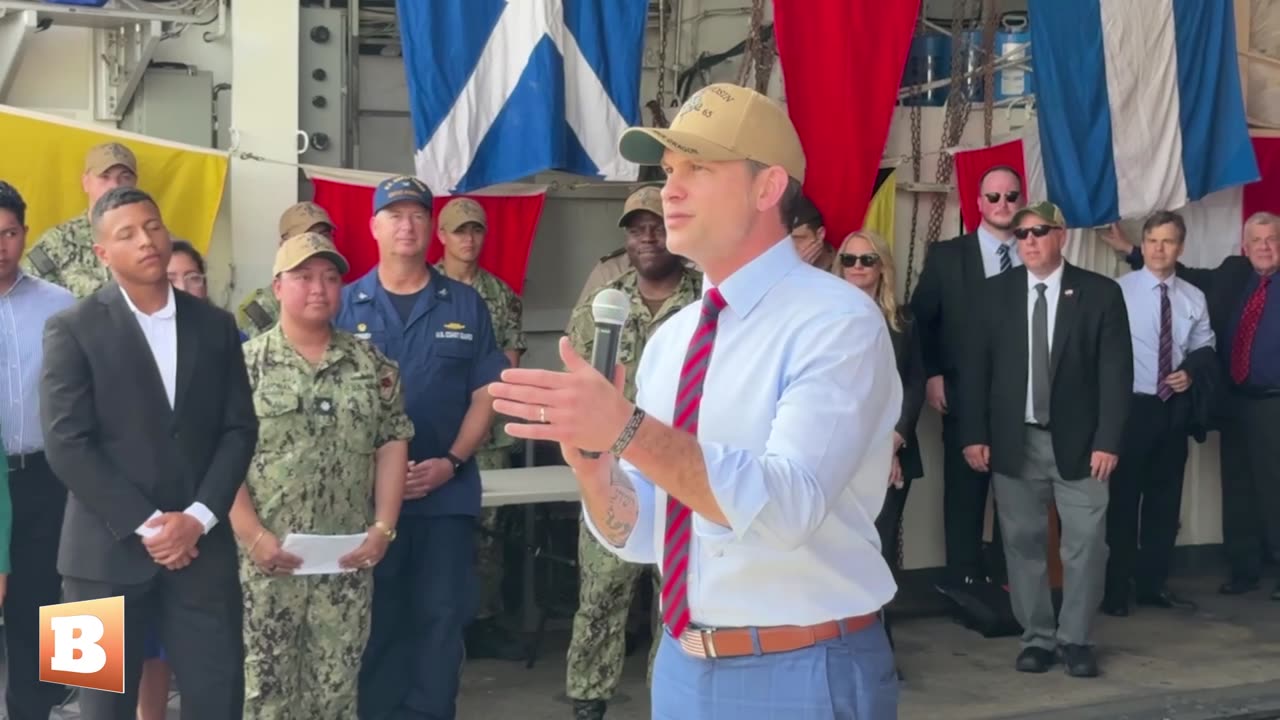 Hegseth Addresses Troops on the USS Chosin in Panama