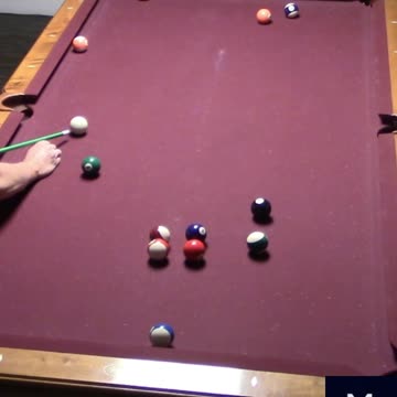 CORNER POCKET COMBINATION SHOT!