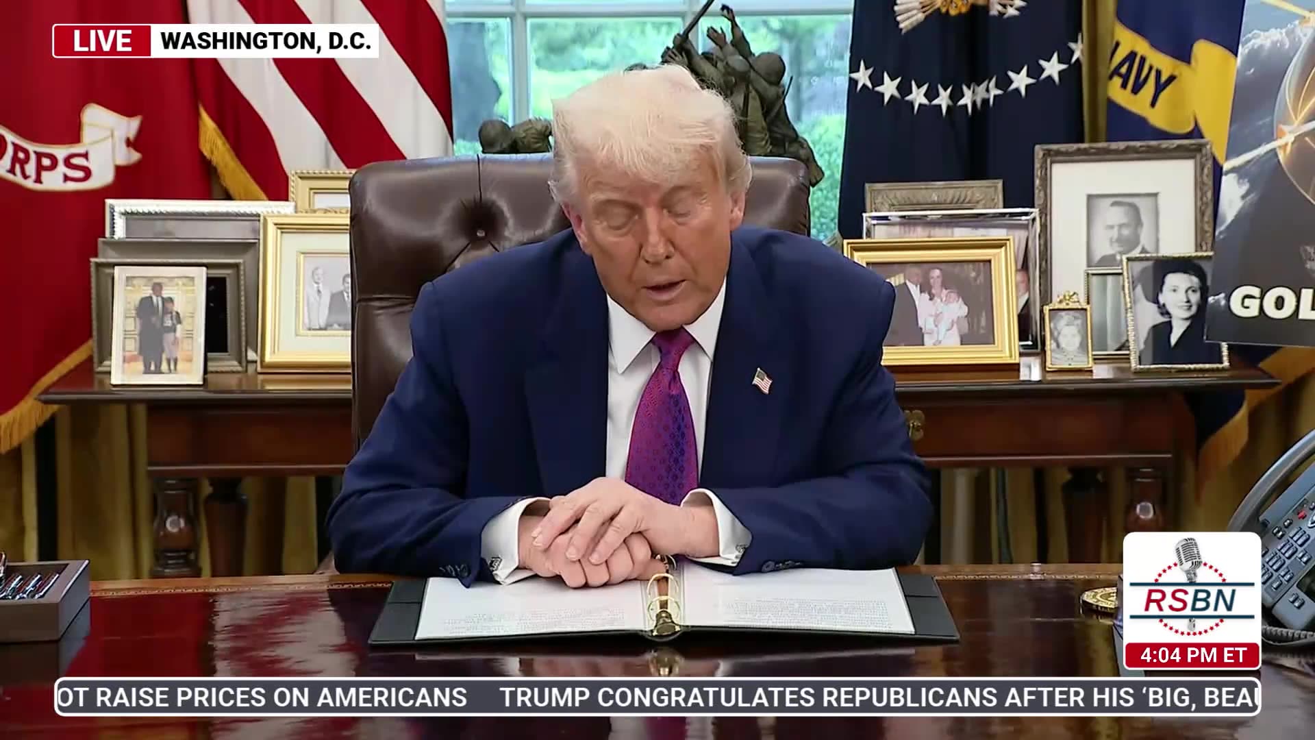 WATCH: President Trump announces $25 billion “Golden Dome,” state of the art defense shield 5/20/25