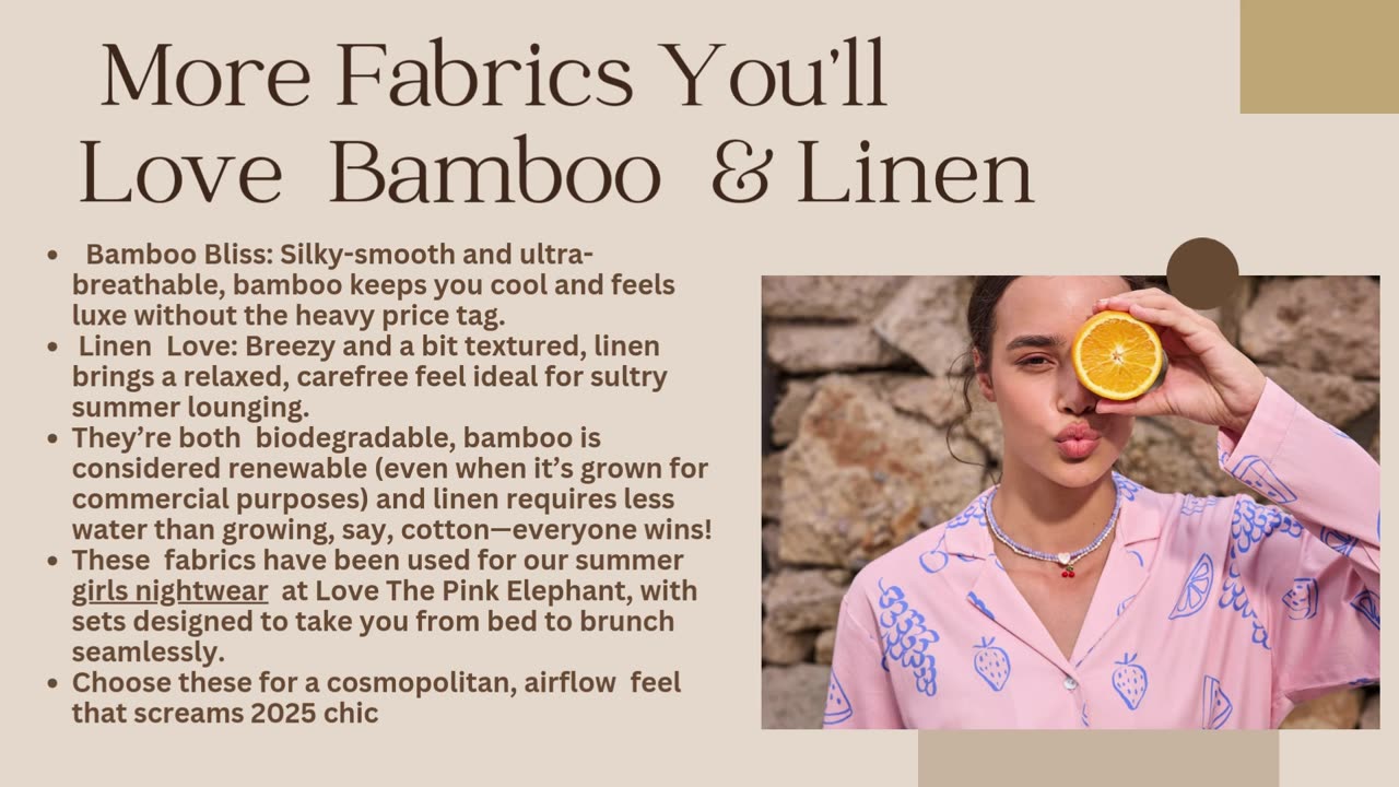 The Best Fabrics for Ladies Nightwear Set in 2025 Beat the Summer Heat in Style