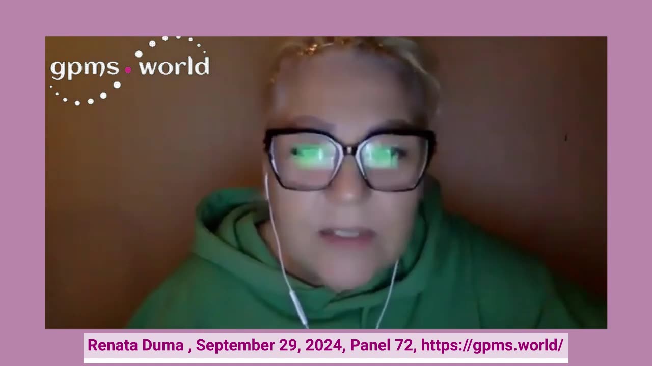 Renata Duma, September 29, 2024, GPMS.WORLD Panel 72