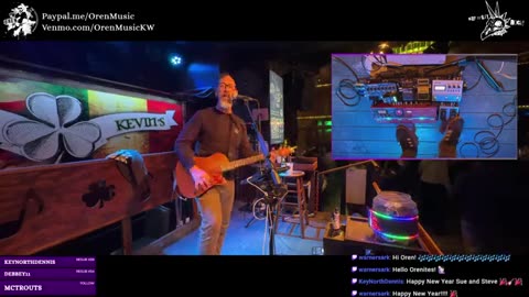 JANUARY 1 2026 LIVE AT IRISH KEVIN'S BAR