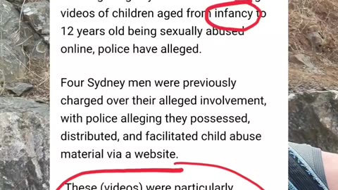 satanic child paedophilia ring in Australian Police Force