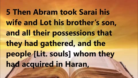 Abram's Arrival in Canaan