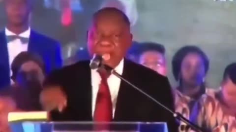 S. African president CAUGHT ON TAPE advocating stealing white farmers land