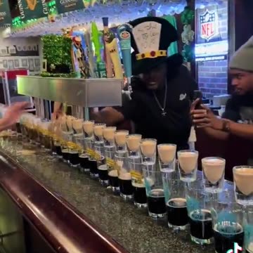 The “Irish Car Bomb” drink US style.