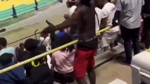 Jamaican fan loses his mind with joy after Messi scores against his team...