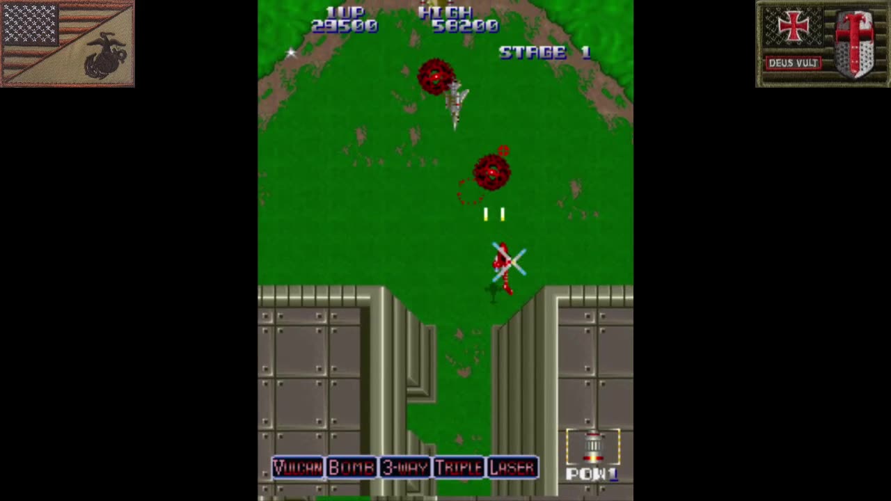 エージャクス (Arcade - 1987) [JP Version of "A-Jax"]