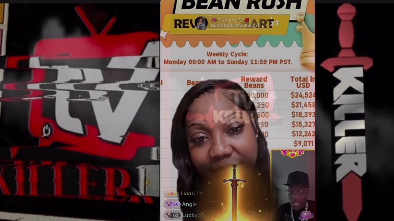 PROOF TOMIKAY DONT GIVE A FUCK ABOUT BEAN RUSH