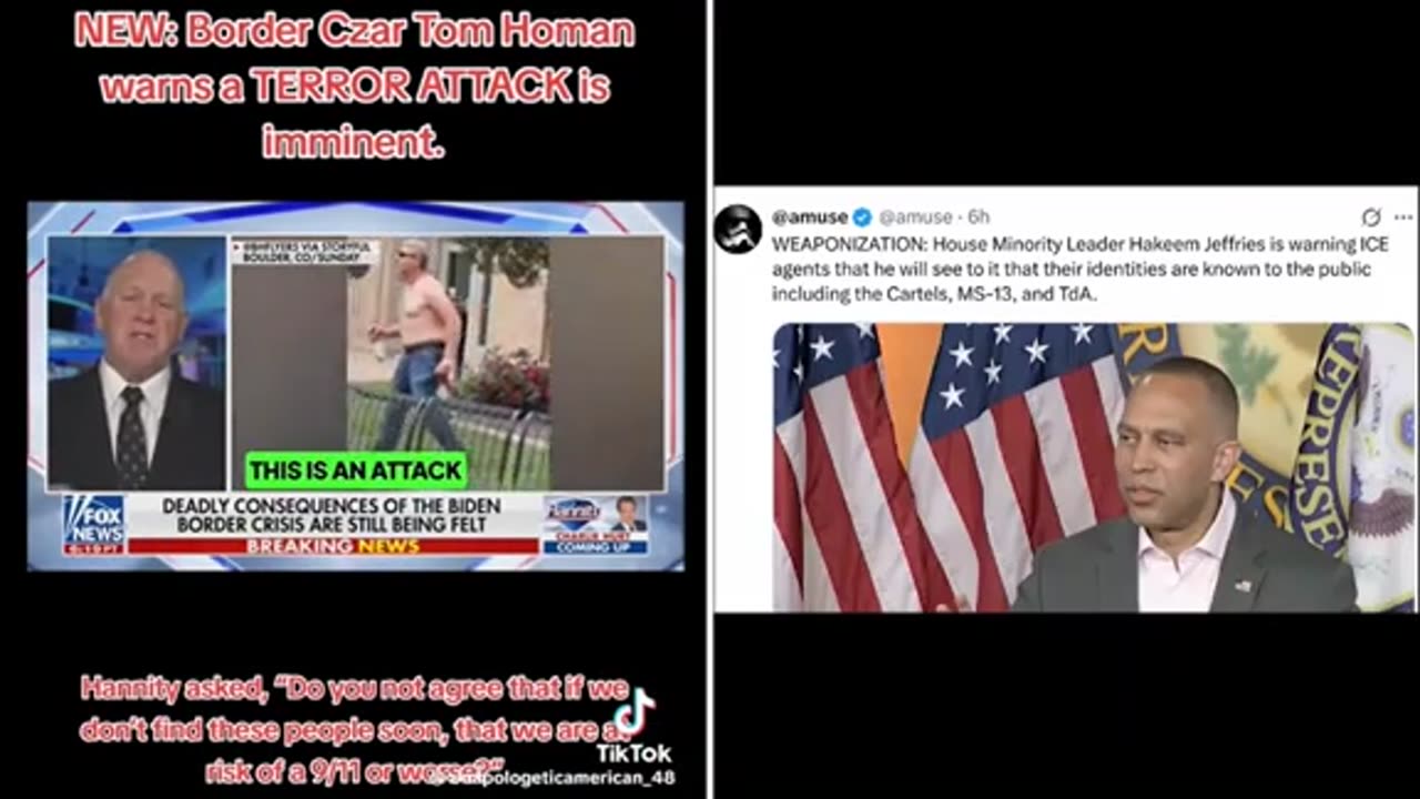 Homan on illegals ..