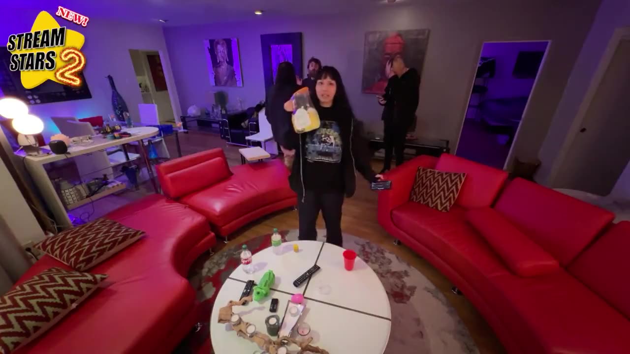 They had p*ss jugs at the stream stars house (1) (washy)