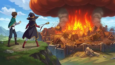 Kazuma, We’re in the Wrong Game! (Megumin Destroys Skyrim)