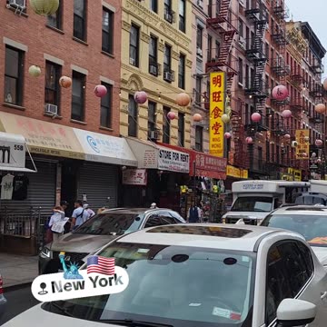 Chinatown New York Manhattan America USA