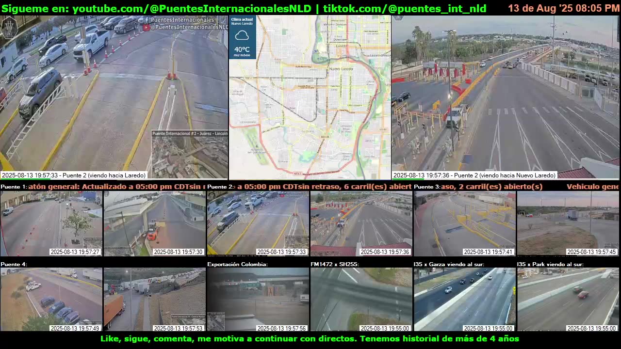 Puentes Internacionales NLD (Youtube / TikTok)