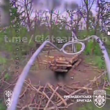 Drone Strikes Set Fire to Russian Trenches and Dugouts