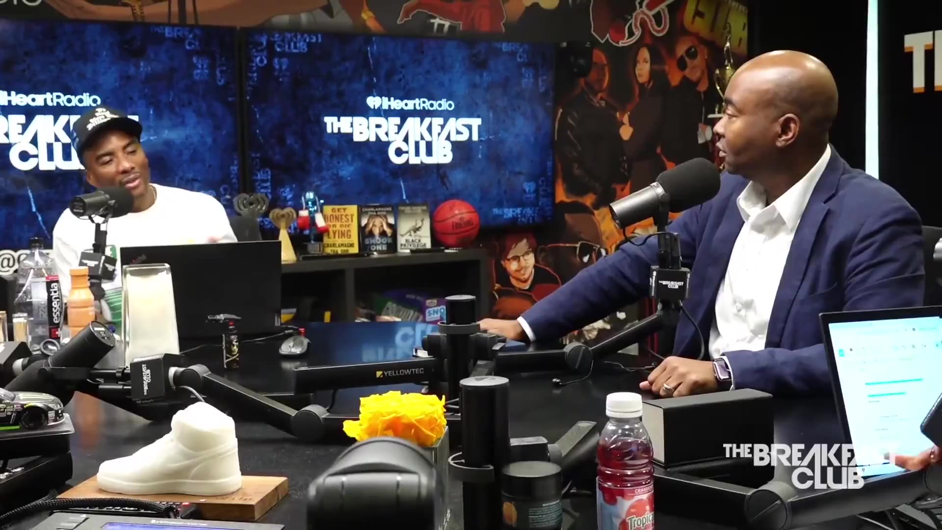 Charlamagne calls out Ex-DNC Chair to his face over lying about Joe Biden