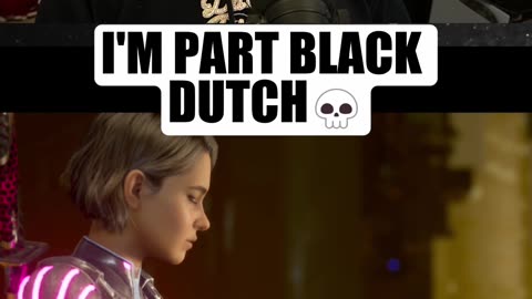 Bro thinks he's part black💀